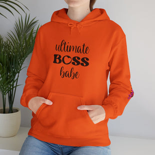 Ultimate Boss Babe - Unisex Heavy Blend™ Hooded Sweatshirt