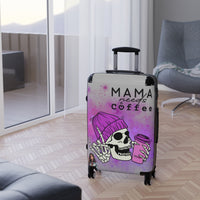 Mama Needs Coffee Suitcase, S/M/L