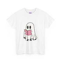 Ghost Book Unisex Heavy Cotton Tee