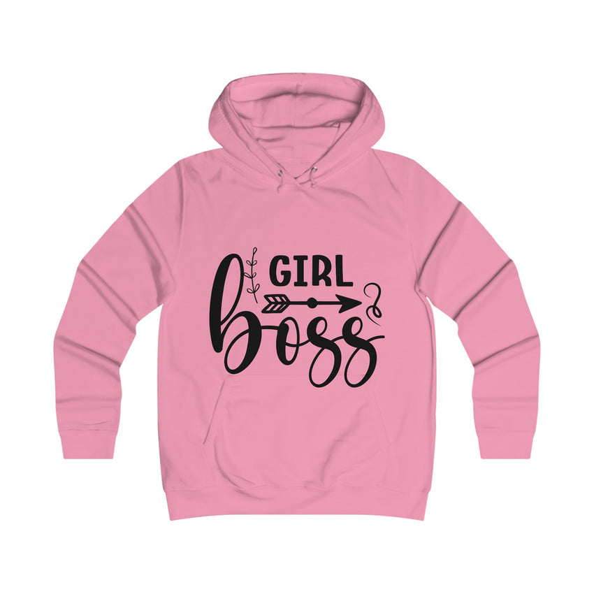 Girl Boss Girlie College Hoodie