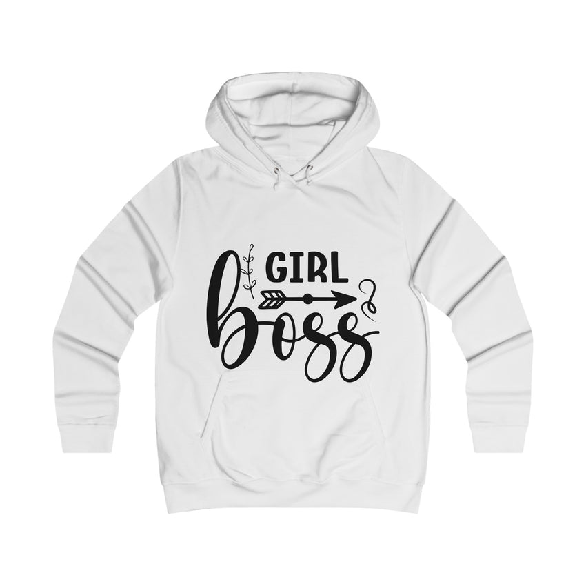 Girl Boss Girlie College Hoodie