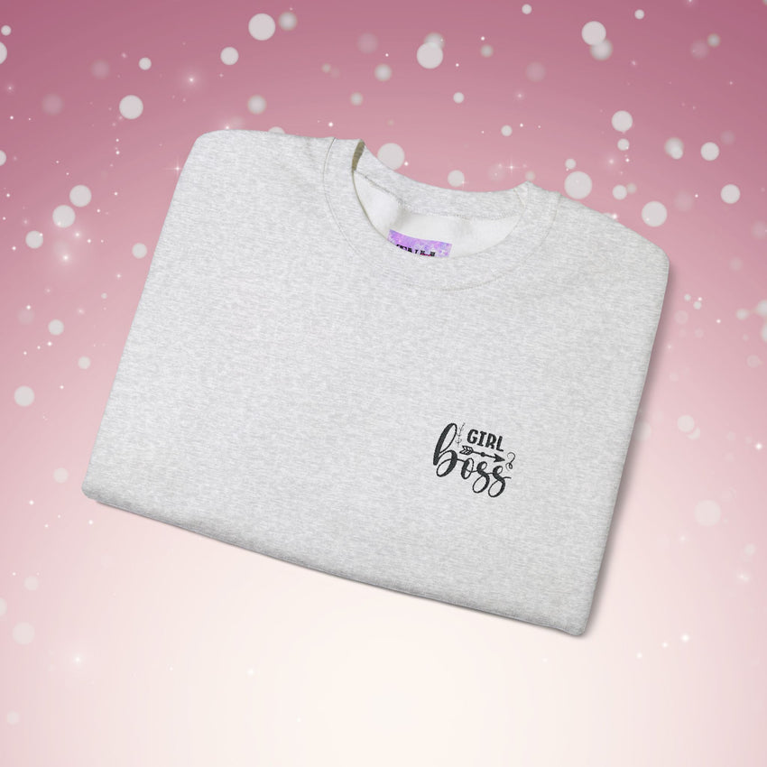 Embroidery Girl Boss Sweatshirt