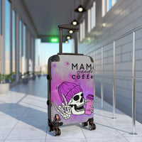 Mama Needs Coffee Suitcase, S/M/L