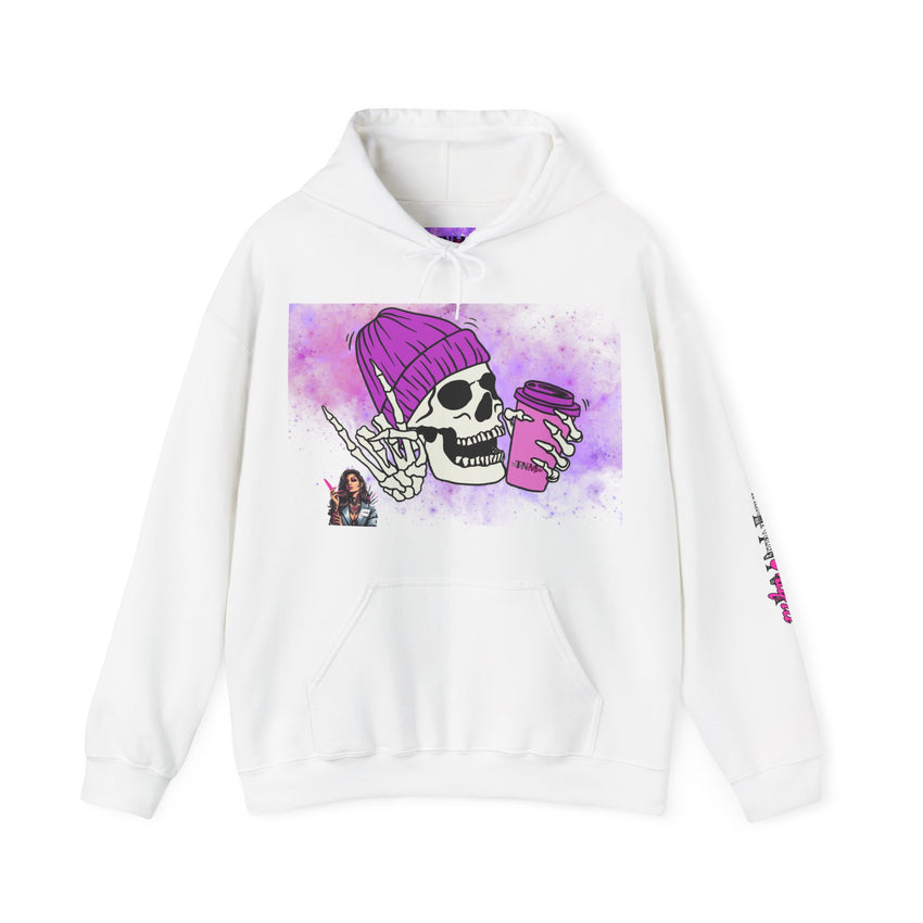 Skull and Cup - Unisex Heavy Blend™ Hooded Sweatshirt