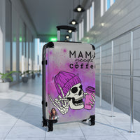 Mama Needs Coffee Suitcase, S/M/L