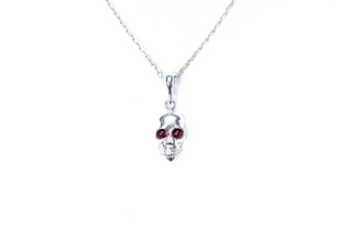 Silver Skull Necklace