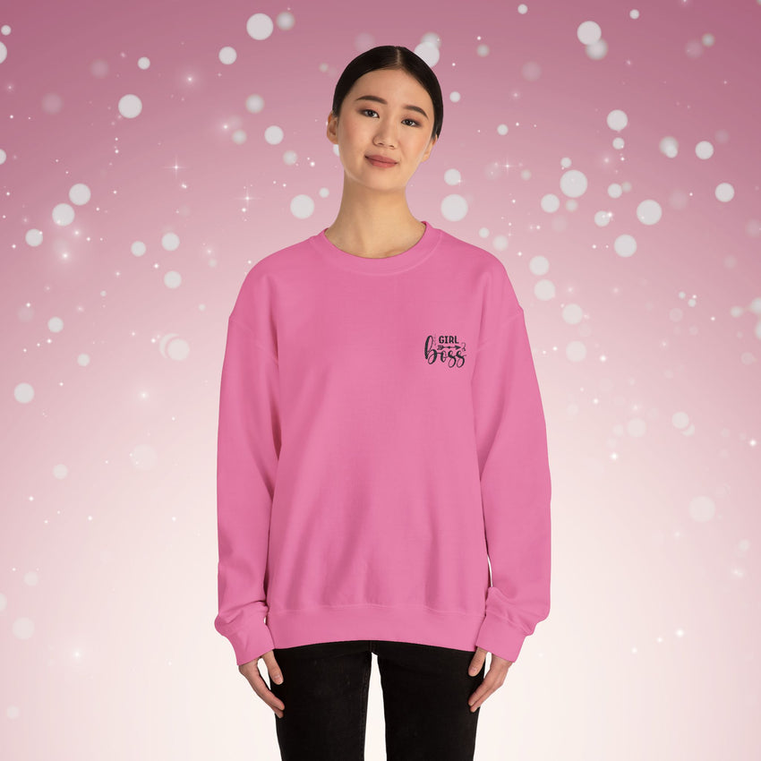 Embroidery Girl Boss Sweatshirt