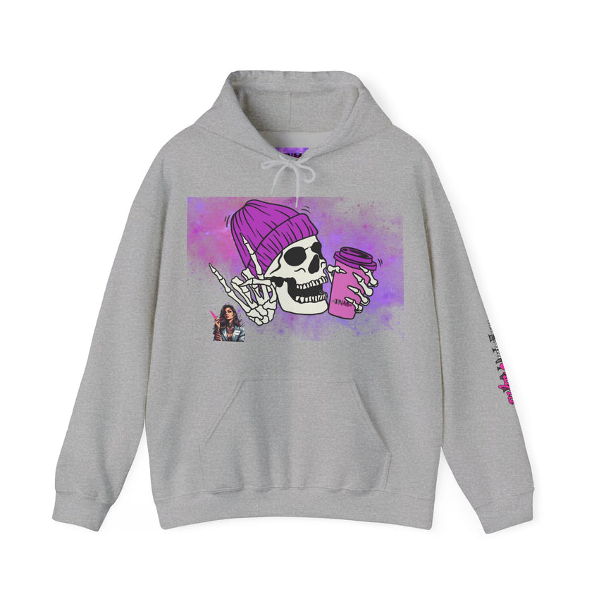 Skull and Cup - Unisex Heavy Blend™ Hooded Sweatshirt