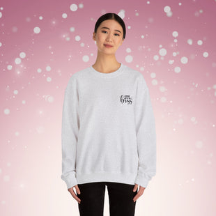 Embroidery Girl Boss Sweatshirt