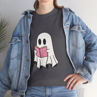 Ghost Book Unisex Heavy Cotton Tee