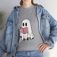 Ghost Book Unisex Heavy Cotton Tee