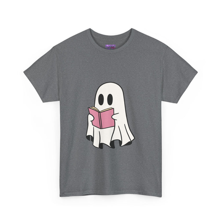 Ghost Book Unisex Heavy Cotton Tee