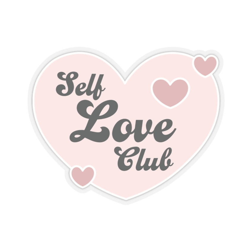 Self Love Club Kiss-Cut Stickers