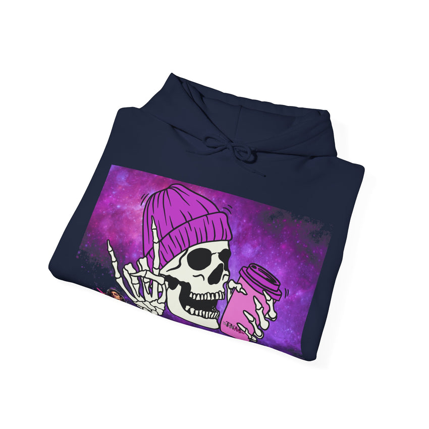 Skull and Cup - Unisex Heavy Blend™ Hooded Sweatshirt