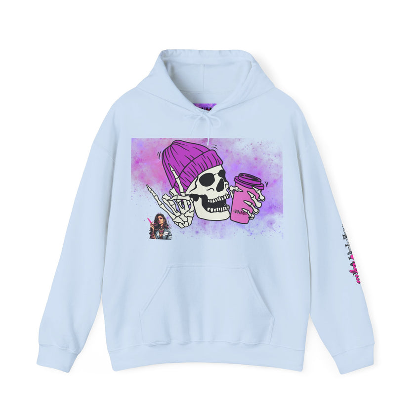 Skull and Cup - Unisex Heavy Blend™ Hooded Sweatshirt