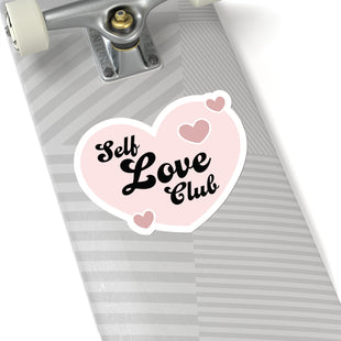 Self Love Club Kiss-Cut Stickers