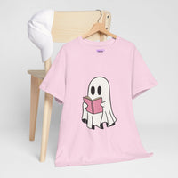 Ghost Book Unisex Heavy Cotton Tee