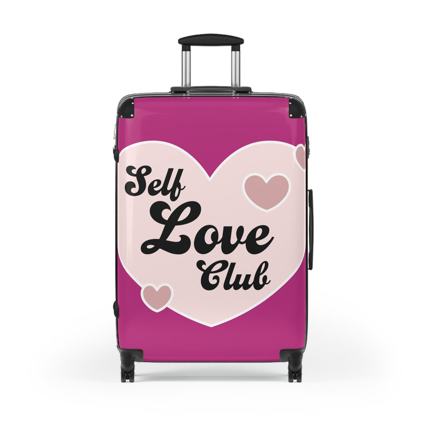 Travel Suitcase Self Love Club S/M/L