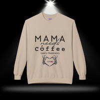 Every Mama Needs coffee and a manicure! Treat yourself to a Fleece Sweatshirt