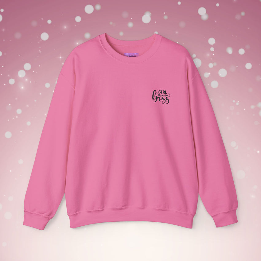 Embroidery Girl Boss Sweatshirt