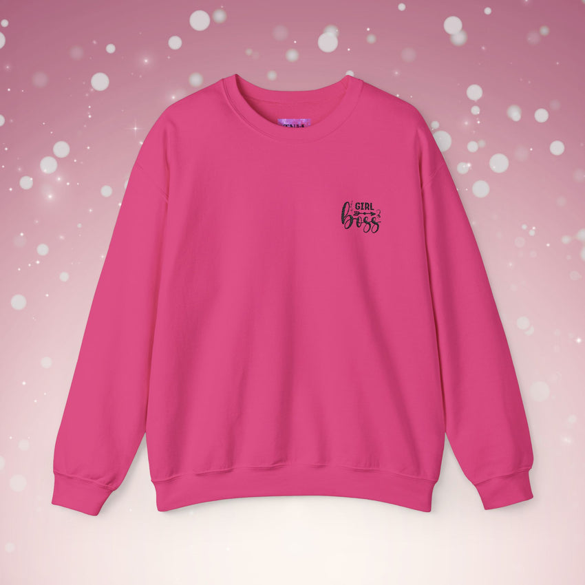 Embroidery Girl Boss Sweatshirt