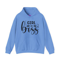 Stylish 'Girl Boss' hoodie available in various colours, featuring bold black text with an arrow design. Perfect for empowering women to showcase confidence and leadership in a cozy and comfortable fit.Stylish 'Girl Boss' hoodie available in various colours, featuring bold black text with an arrow design. Perfect for empowering women to showcase confidence and leadership in a cozy and comfortable fit.