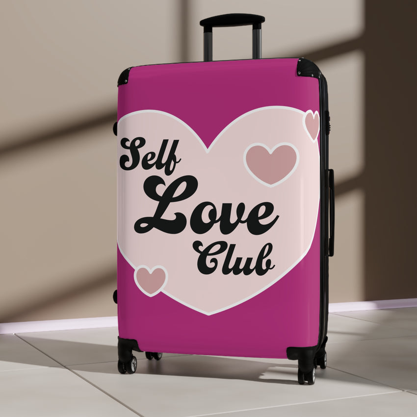 Travel Suitcase Self Love Club S/M/L