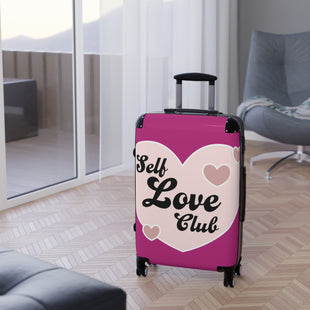 Travel Suitcase Self Love Club S/M/L