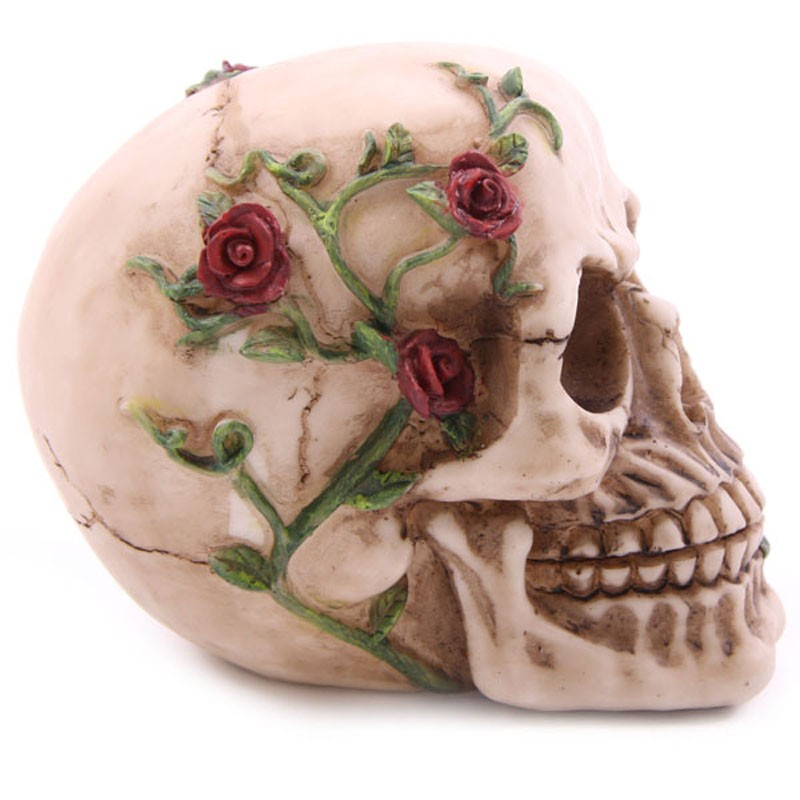 Skull with Roses - Random Design