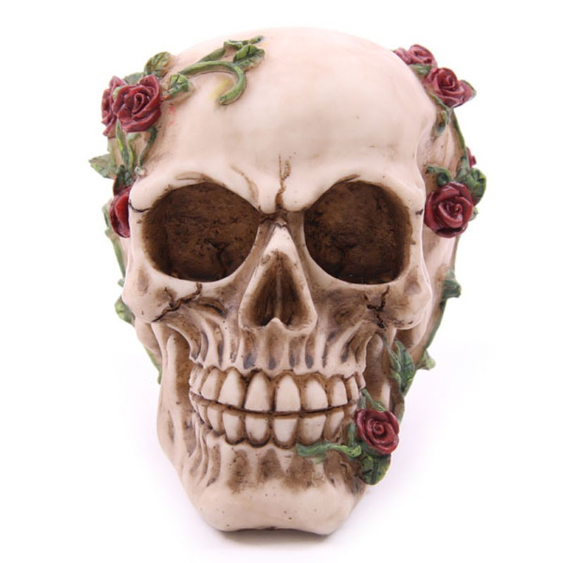 Skull with Roses - Random Design