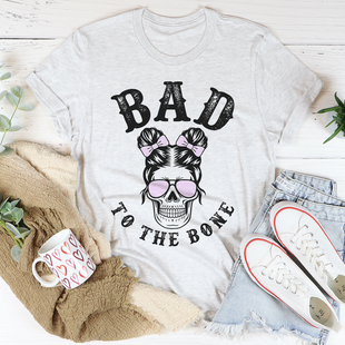 Bad To The Bone Cute Skull T-Shirt