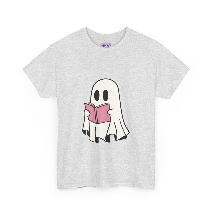 Ghost Book Unisex Heavy Cotton Tee