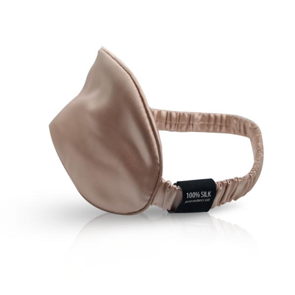 SilkSein Beige Silk Sleep Mask