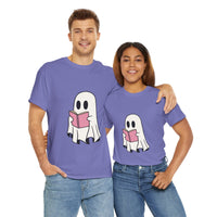 Ghost Book Unisex Heavy Cotton Tee