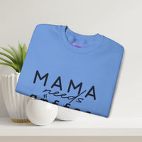 Coffee Lover Sweatshirt - Mama Needs Coffee (and a Manicure)