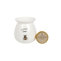 Queen Bee Wax Melt Burner Gift Set