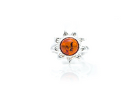 Amber Sun Ring