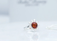 Amber Sun Ring