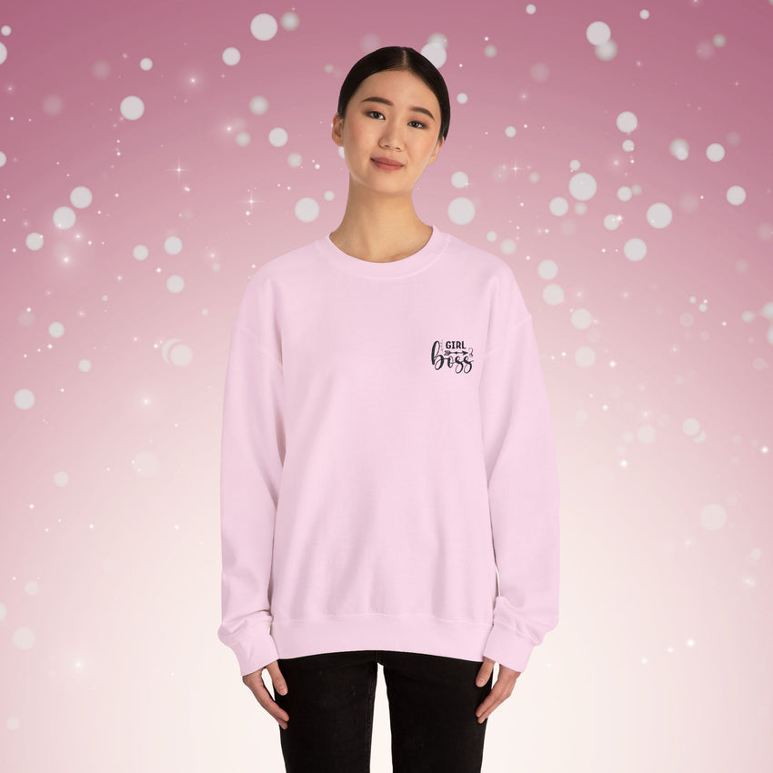 Embroidery Girl Boss Sweatshirt