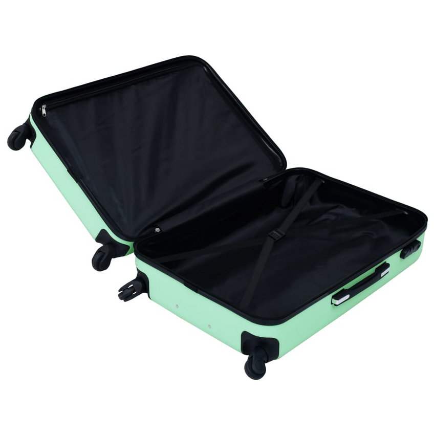 vidaXL Hardcase Trolley Set 3 pcs Mint ABS