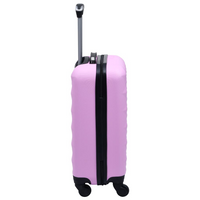 vidaXL Hardcase Trolley Set 2 pcs Pink ABS