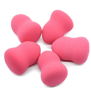 Makeup Foundation Sponge Cosmetic Puff Overview: Quick makeup Wet and dry two methods to use Soft Q elastic Get close to the skin Specification: Size: 4*4*5.6 cm Material: Hydrophilic non-latex Color: pink Package Content: 1x Powder puff