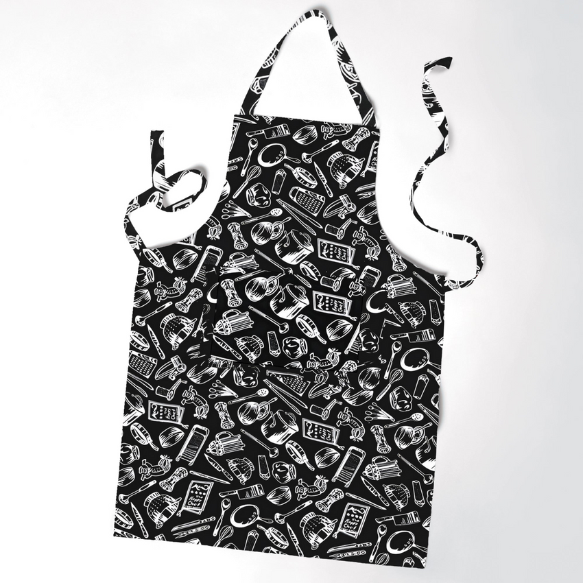 Cooking Customized Apron | Bib Apron & Pocket~ 5457