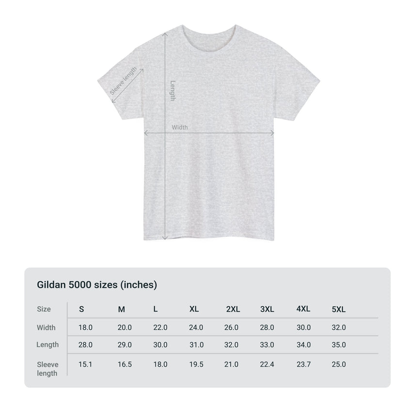 Ghost Book Unisex Heavy Cotton Tee