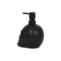 Black Skull Soap Dispenser