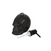 Black Skull Soap Dispenser