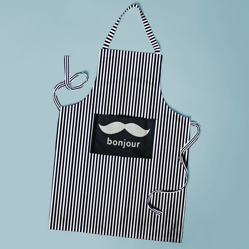 Cooking Customized Apron | Bib Apron & Pocket~ 5457