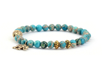 Elephant & Buddha Meditation Charm Bracelet This beautiful handmade bracelet is made of natural stones (6mm beads) and it is featuring an elephant and a buddha charm. Perfect for him or her. Product InformationItem Type: BraceletStyle: Bohemian, EthnicCla