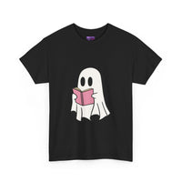 Ghost Book Unisex Heavy Cotton Tee