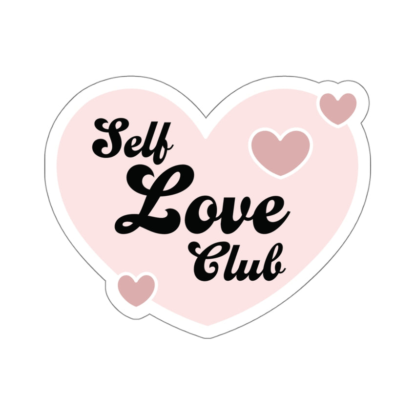 Self Love Club Kiss-Cut Stickers